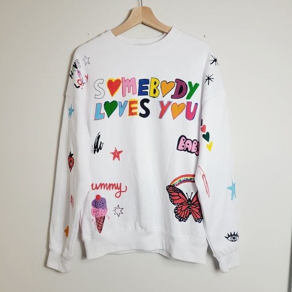 The Mayfair Group colab @iscreamcolour Somebody Loves You Legacy Crewneck O/S - Picture 4 of 13